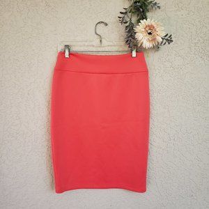 ♥ 2x$25 - INC Int. Concepts Tube Skirt Coral